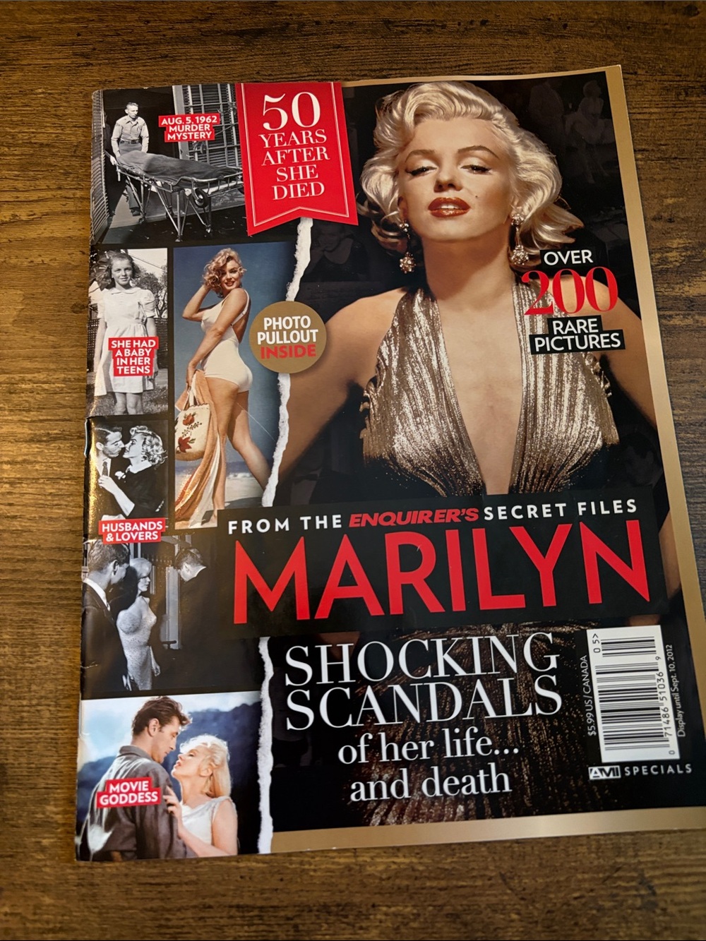 Marilyn Monroe 50 Years After She Died 2012 Enquirer Special Edition Magazine